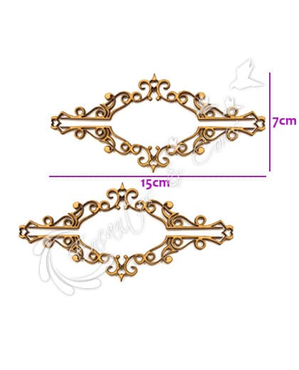 APLIQUE EM MDF ARABESCO ECM275