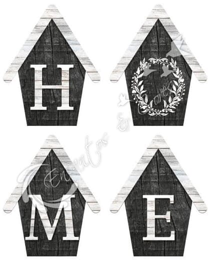 APLIQUE MDF KIT LITOARTE APM3-314 CASINHAS HOME