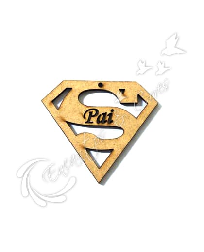 CHAVEIRO SUPER PAI EM MDF