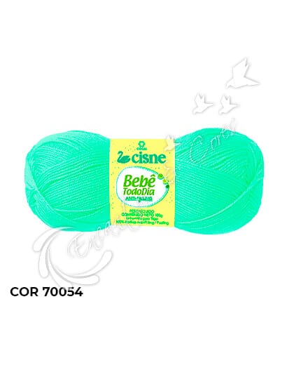 LÃ CISNE BEBE TODO DIA COATS COR 70054