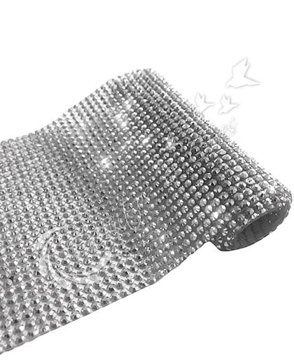 MANTA STRASS PRATA