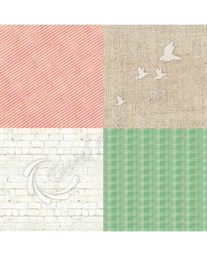 PAPEL SCRAP LITOARTE DUPLA FACE SDN-140 CARDS