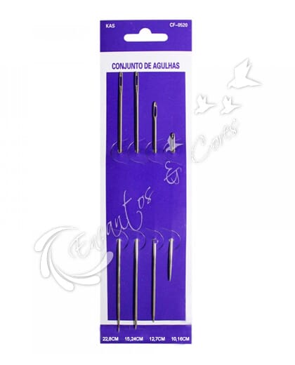 AGULHA BONECA KAS CF-0520-5 KIT C/ 4UN
