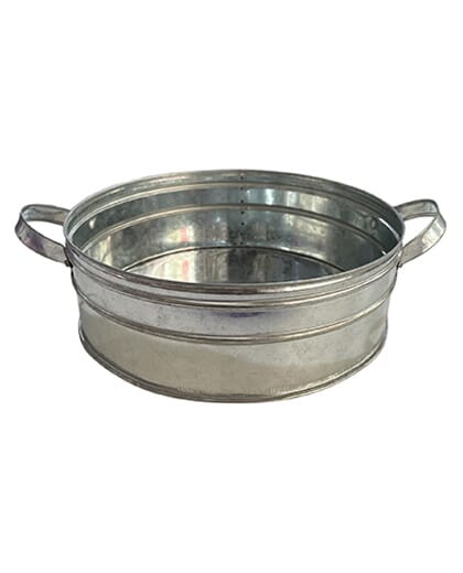 BANDEJA REDONDA MÉDIO GALVANIZADO