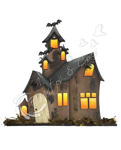 KIT HALLOWEEN ENCANTOS E CORES CASINHA ASSOMBRADA ECM657