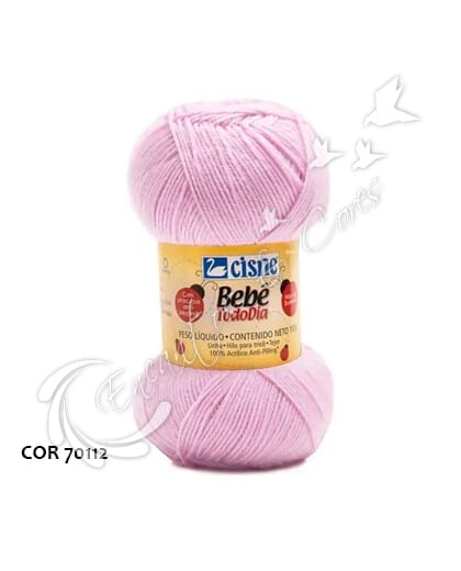 LÃ CISNE BEBE TODO DIA COATS COR 70112