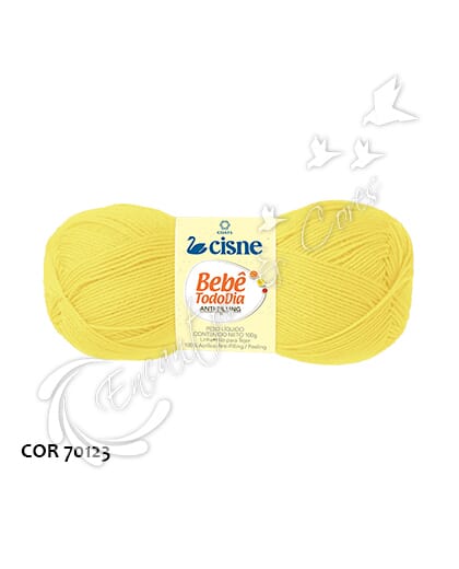 LÃ CISNE BEBE TODO DIA COATS COR 70123