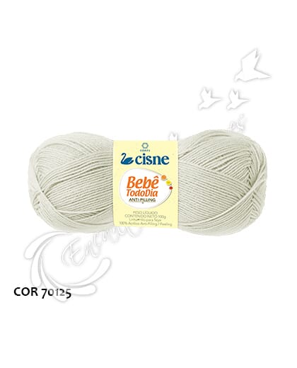LÃ CISNE BEBE TODO DIA COATS COR 70125