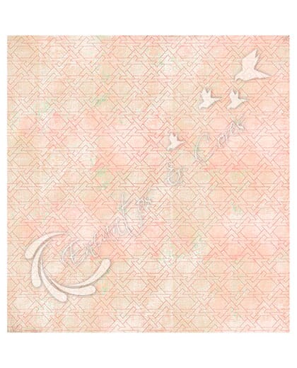 PAPEL SCRAPBOOK LITOARTE DUPLA FACE SD-1055 ESTAMPARIA FLOR DAMA