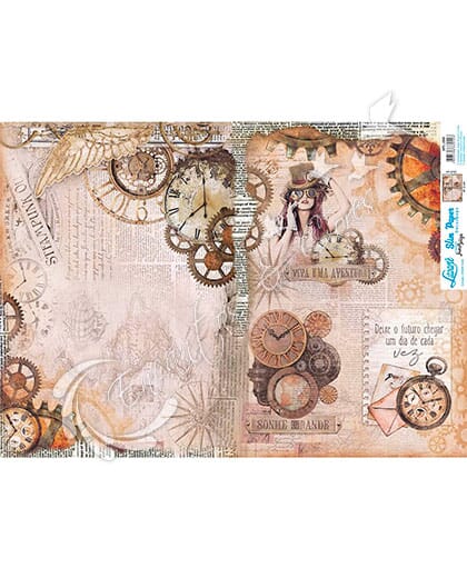 SLIM PAPER LITOARTE SPL-066 STEAM PUNK