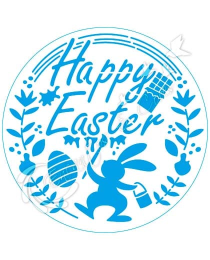 STENCIL LITOARTE STA-174 HAPPY EASTER