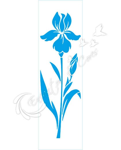 STENCIL LITOARTE STE1-003 FLOR