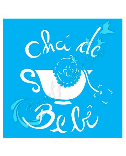 STENCIL OPA CHÁ DE BEBE (OPA 1823)