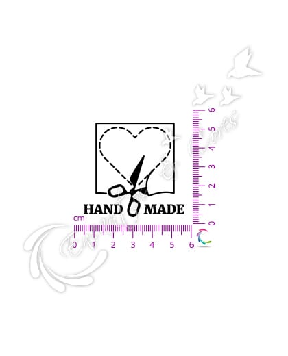 CARIMBO ENCANTOS E CORES BASE ACRILICO HAND MADE G-43