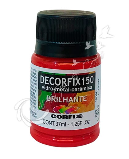 DECORFIX 150 BRILHANTE VERMELHO FOGO