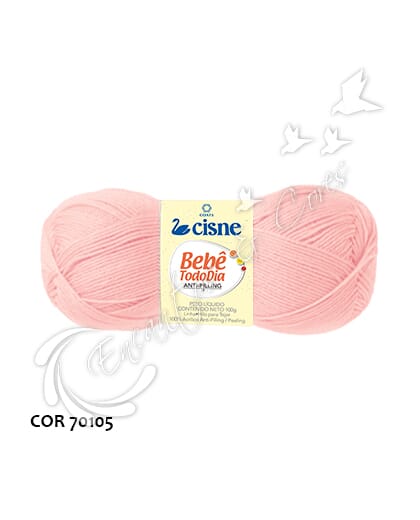 LÃ CISNE BEBE TODO DIA COATS COR 70105