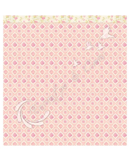 PAPEL SCRAP LITOARTE DUPLA FACE SD-1165 FLORES