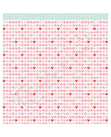 PAPEL SCRAP LITOARTE DUPLA FACE SD-1248 COLEÇÃO DIA DOS NAMORADOS