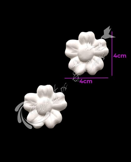 RESINA PLÁSTICA ENCANTOS E CORES ECRP010 FLOR