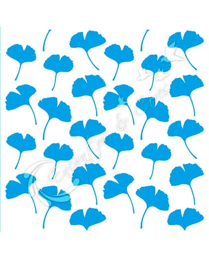 STENCIL LITOARTE STXX-293 GINKGO BILOBA