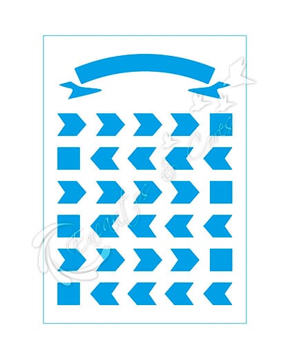 STENCIL LITORTE STM-722 PLANNER