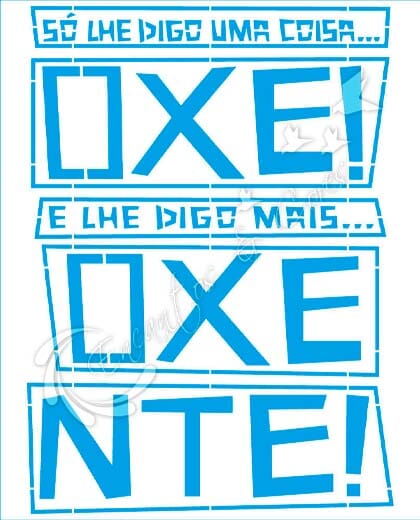 STENCIL LT STM-736 COLECAO NORDESTE - SO TE DIGO