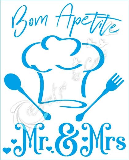 STENCIL LT STR-246 KIT COZINHA - BOM APETITE
