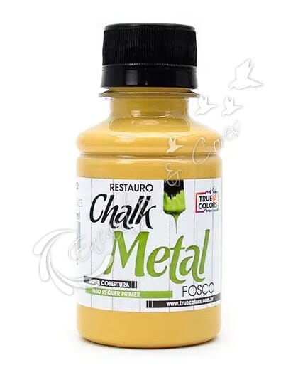 TINTA CHALK METAL TRUE COLORS OURO RICO 100ML
