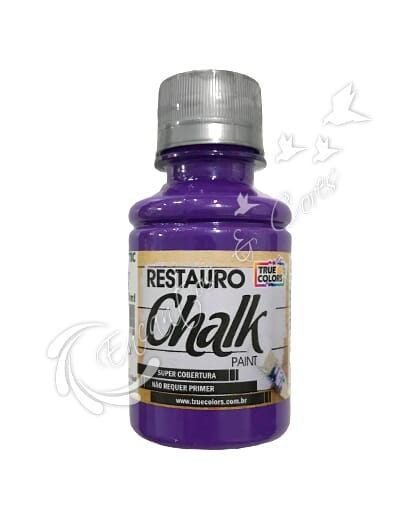 TINTA DE RESTAURO CHALK TRUE COLORS INTENSE ROXO MAJESTIC