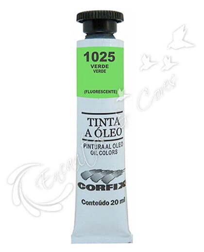 TINTA OLEO CORFIX FLUORESCENTE VERDE