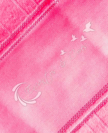 TOALHA DÖHLER ROSTO VELOUR ROSA CHÁ BARRADO LISO