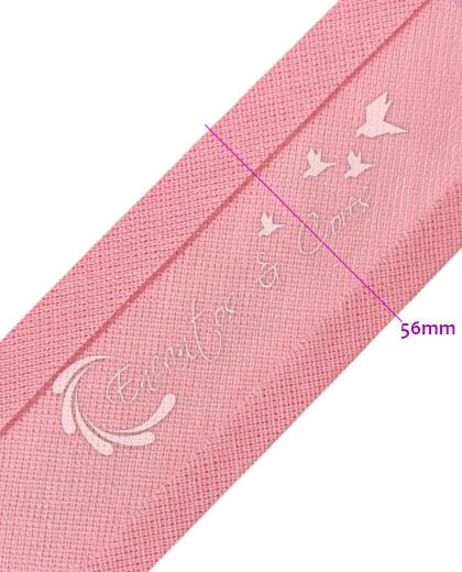 VIÉS DESTAQUE 56MM LARGO REF.9000 LISO COR-28 ROSA CANDY