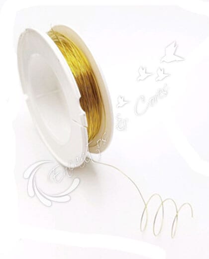 ARAME ALUMINIO DOURADO 0.3