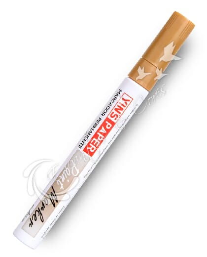 CANETA PERMANENTE DOURADA PAINT MAKER