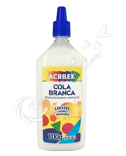 COLA BRANCA ACRILEX 100G