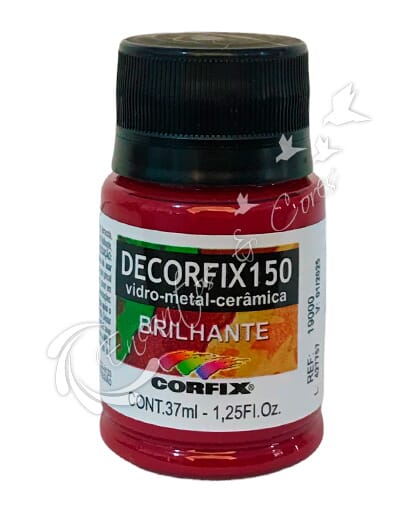 DECORFIX 150 BRILHANTE VERMELHO ESCARLATE