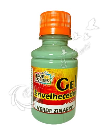 GEL ENVELHECEDOR TRUE COLORS VERDE ZINABRE 100ML