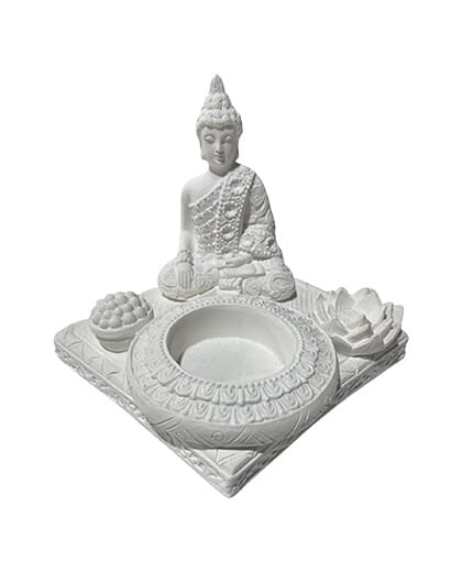 GESSO INCENSÁRIO JARDIM ZEN