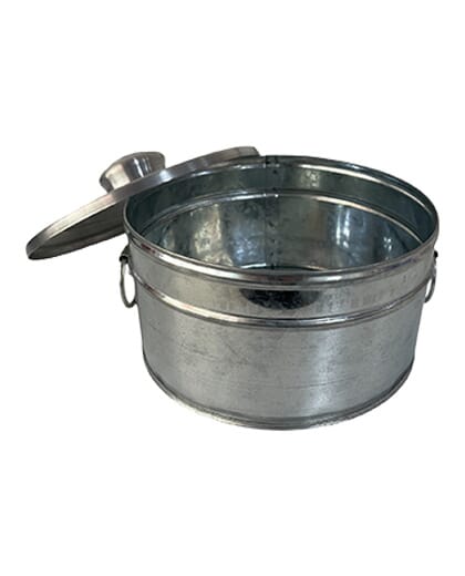 LATA REDONDA MÉDIO GALVANIZADO