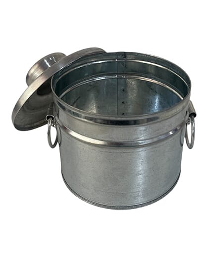 LATA REDONDA PEQUENA GALVANIZADO