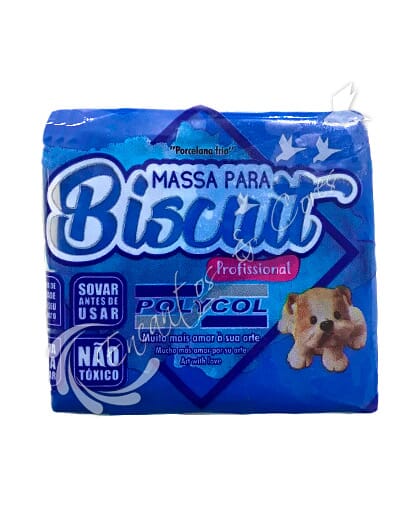 MASSA BISCUIT POLYCOL AZUL MARINHO