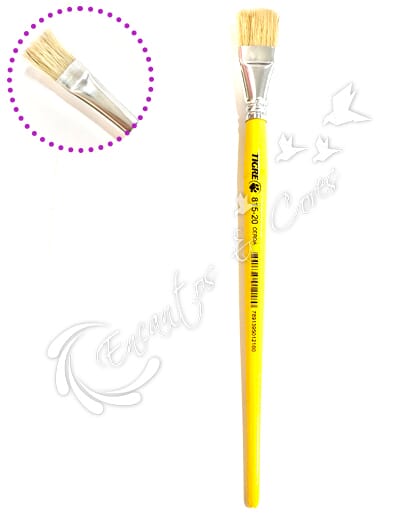 PINCEL TIGRE 815-20 CHATO RETO