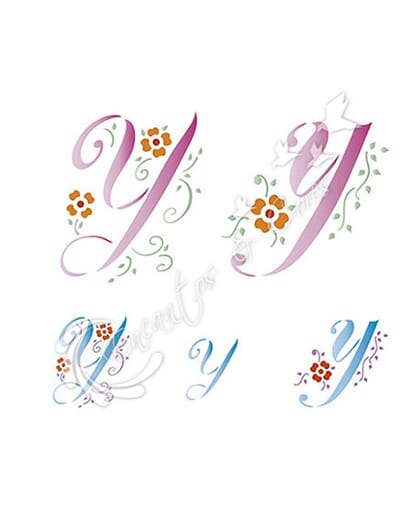 STENCIL LITOARTE STM-091 LETRA Y