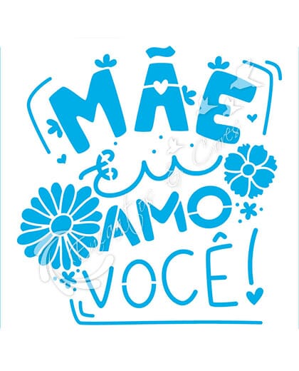 STENCIL LT STA-166 MAE AMO VOCE