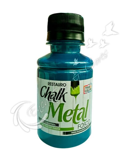 TINTA CHALK METAL TRUE COLORS AZUL PETROLEO 100ML