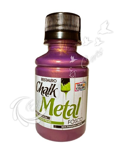 TINTA CHALK METAL TRUE COLORS MARSALA DOURADA 100ML