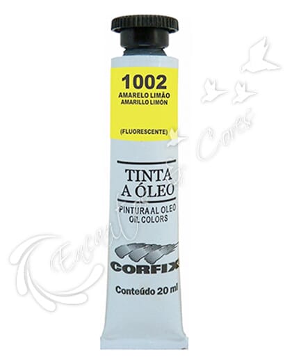 TINTA OLEO CORFIX FLUORESCENTE AMARELO LIMÃO 1002