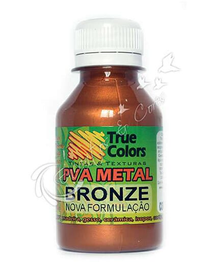 TINTA PVA METAL TRUE COLORS BRONZE