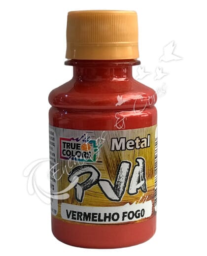 TINTA PVA METAL TRUE COLORS VERMELHO FOGO